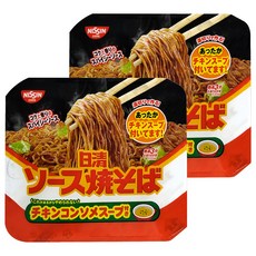 NISSIN 日清 醬燒炒麵 附湯包 104g, 2入