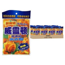 威靈頓 洗衣粉 高科技超濃縮 用量省, 200g, 50包