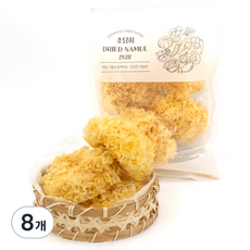 소담히 건조 백목이버섯, 100g, 8개