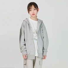 Jennie 兒童素色連帽拉鍊外套