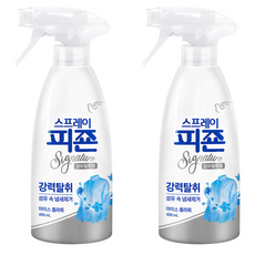 碧珍 Signature 噴霧衣物織品除臭劑 冰花香, 490ml, 2個