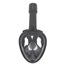 Diveepro 兒童用極限全臉浮潛面鏡, 黑色