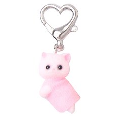 가운냥 슈즈참 키링, 핑크, 1개