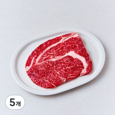 한우맘 한우 등심 1++(7)등급 구이용 (냉장), 5개, 200g