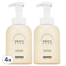 BROWN Life 親膚洗手慕斯 伊蘭伊蘭香, 4個, 500ml