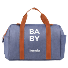 lionelo 多用途時尚大托特媽媽包 IDA, 丹寧藍