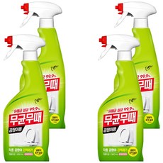 무균무때 곰팡이용 세정제, 900ml, 4개