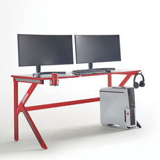 에포크 위닛 게이밍 책상 1600 방문설치, 레드