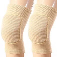 등산 스포츠 무릎보호대 베이지, 2개