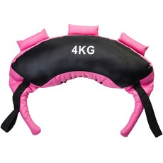ALEAF Crushfit 負重保加利亞沙包, 4kg, 粉紅色