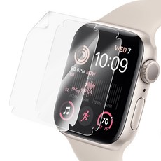 iMall Apple Watch TPU滿版LCD保護貼 2入, 透明