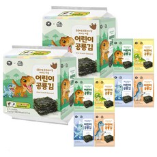 만전김 어린이 공룡김 10p, 20g, 2개