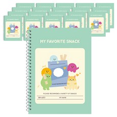 영아트 영어 넓은칸 스프링노트, 랜덤 발송, 20개