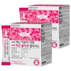 Boryung 小分子魚膠原蛋白粉隨身包, 60g, 2盒