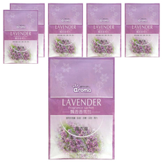 台灣 aroma Sense 飄香香氛包 薰衣草香, 6包, 25g