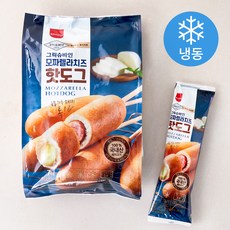 그릭슈바인 모짜렐라치즈 핫도그 (냉동), 80g, 7개입, 1개