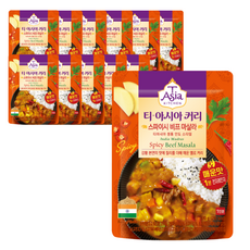 T Asia KITCHEN 辣味牛肉馬薩拉咖哩, 170g, 12個