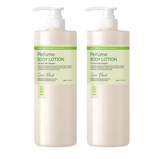 HAARAZ 香水身體乳液 Green Floral款, 2瓶, 1L