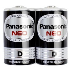 Panasonic 台灣公司貨 錳乾電池 1號, 2顆, 1組