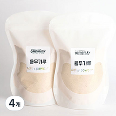 볶은율무가루, 4개, 500g