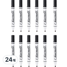 MyPen 白板筆, BLACK, 24個
