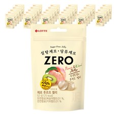 LOTTE 樂天 Zero水果軟糖, 40包, 52g
