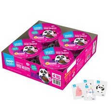 孩童碗裝黑炸醬麵 91g 4入+隨機貼紙 4張, 1組