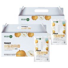 삼육 백세습관 배도라지즙, 60개, 70ml