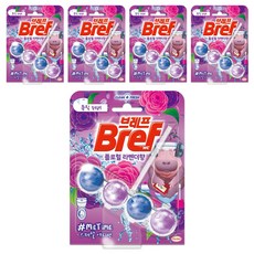 Bref 妙力 MeTime懸掛式馬桶清潔球 薰衣草香, 50克, 5個
