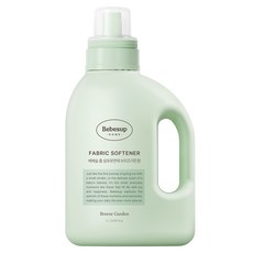 Bebesup 家用衣物柔軟精 微風花園香 正裝, 1個, 1L