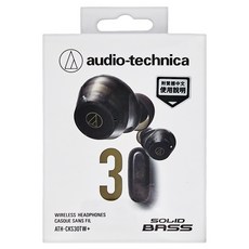 audio-technica 鐵三角 真無線耳機 原廠保固, ATH-CKS30TW+, 霧透黑