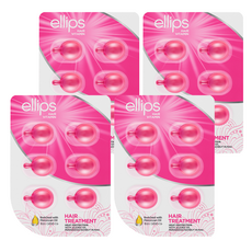 ellips 意立詩 摩洛哥護髮膠囊 染燙修護 粉色, 24個, 1ml