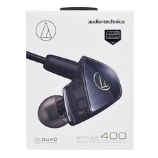 audio-technica 鐵三角 入耳式耳機 平衡電樞型 原廠保固 12g, ATH-LS400, 黑色