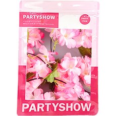 PARTYSHOW 人造櫻花花環 180cm, 2個, 粉紅色