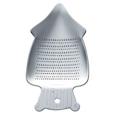 SALUS 佐藤金屬 不鏽鋼磨泥器 烏賊, 110 x 58mm, 1個