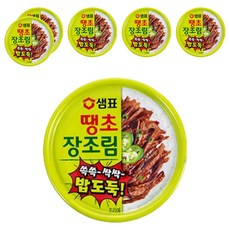샘표 땡초 장조림 통조림, 90g, 6개