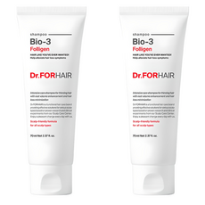 Dr.FORHAIR Bio-3 Folligen強健髮根洗髮精, 2個, 70ml