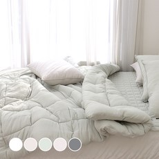 슈에뜨룸 오프닝 세미마이크로 사계절 이불 패드 세트