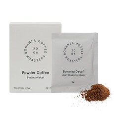 Bonanza 低咖啡因粉末咖啡隨身包, 1個, 10入, 20g