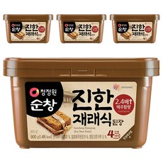 清淨園 Sunchang 香濃傳統家常大醬, 900g, 4個