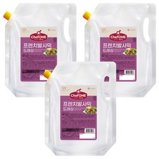 廚師一法國香醋醬, 2kg, 3個