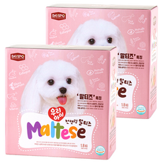 데이스포 강아지 우리아이 기능성 사료, 말티즈, 1.8kg, 2개
