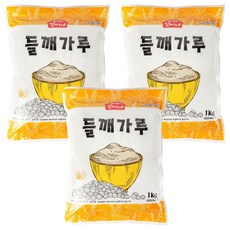 우영식품 아따꼬씨네 들깨가루, 1kg, 3개