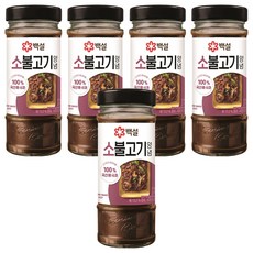 CJ BEKSUL 白雪 牛肉烤肉醬, 500g, 5個