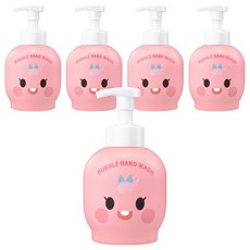 샤워메이트 브레드이발소 버블 핸드워시 마카롱, 500ml, 5개