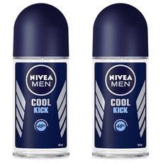 妮維雅男士除臭滾珠酷踢, 50ml, 2瓶