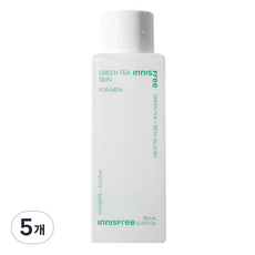 INNISFREE 男士綠茶化妝水, 150ml, 5罐