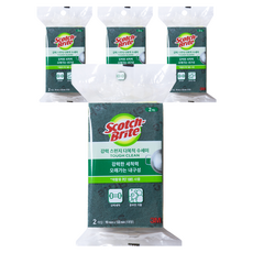 3M Scotch-Brite 百利 多功能海綿菜瓜布 大型, 2入, 4個
