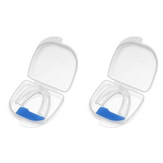 Neon 台灣霓虹 牙套止鼾器神器 附收納盒 無毒無味 輕輕鬆鬆止鼾, 2個