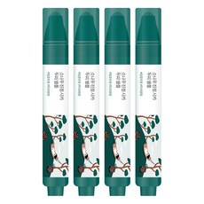 라운드랩 소나무 진정 시카 두피 앰플, 15ml, 4개